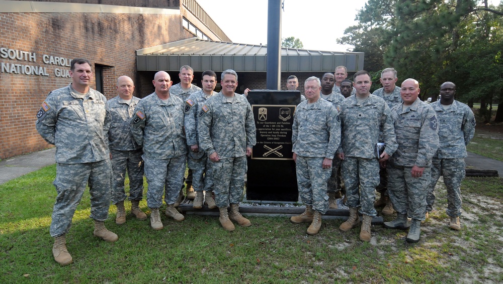 South Carolina flood response visit