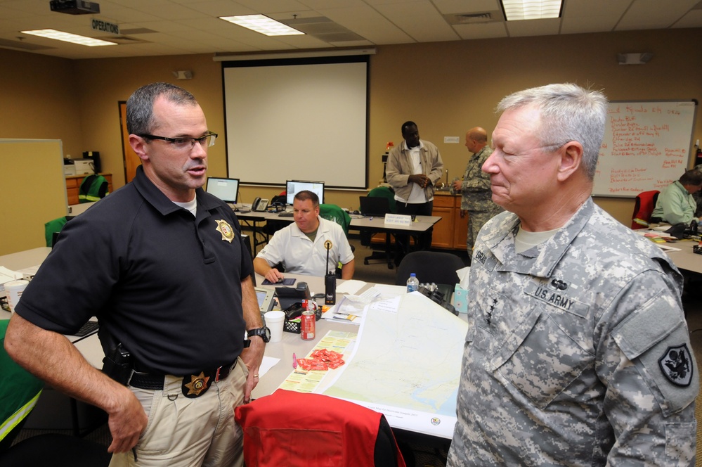 South Carolina flood response visit