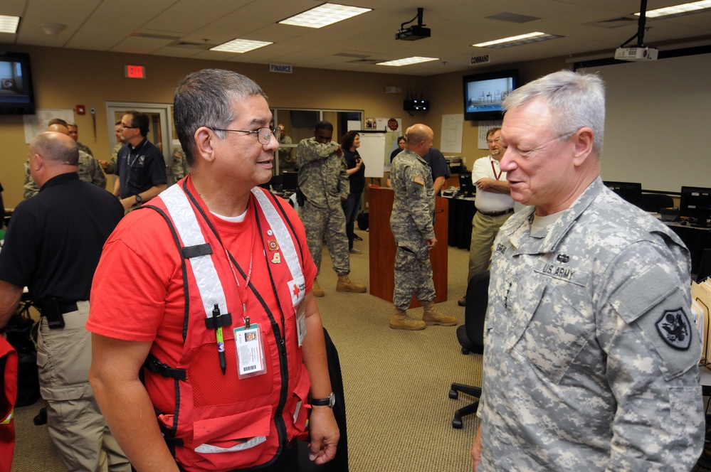 South Carolina flood response visit