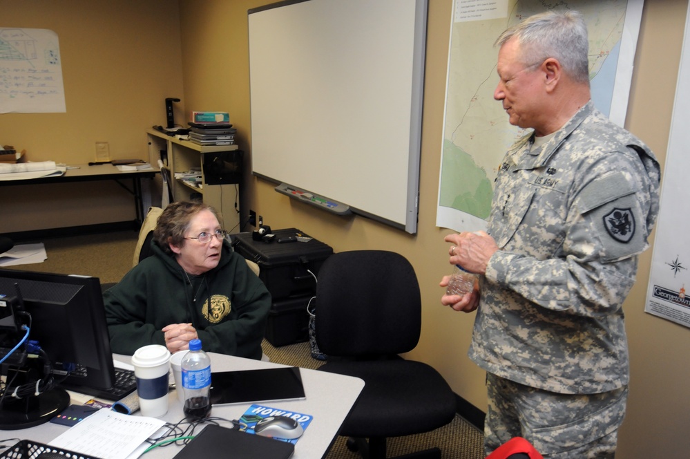 South Carolina flood response visit