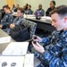 USS Abraham Lincoln attend cableway training class