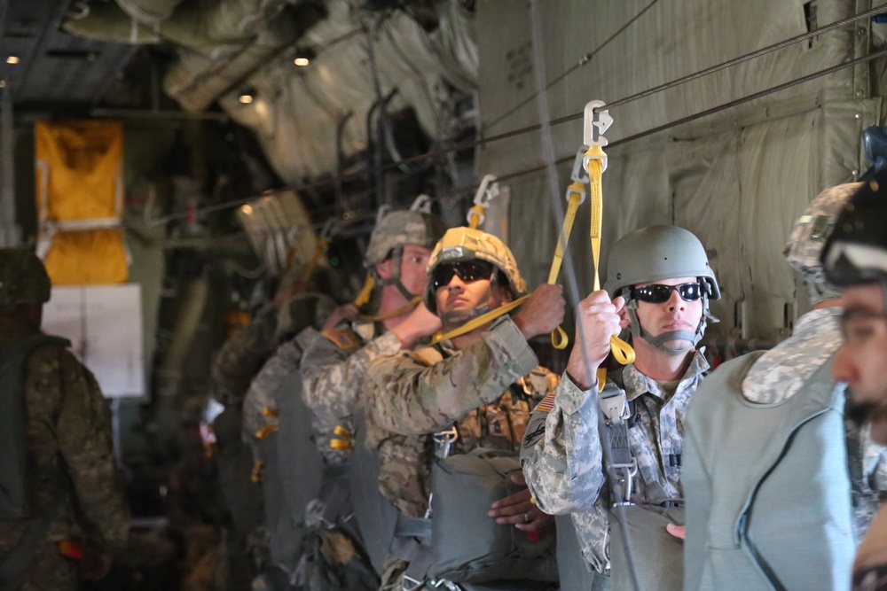 Tarantula Team airborne jump Fort Irwin