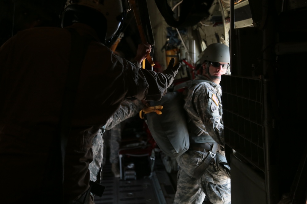 Tarantula Team Airborne jump Fort Irwin