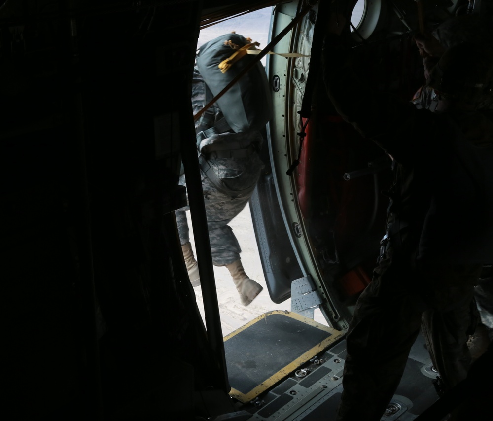 Tarantula Team Airborne jump Fort Irwin