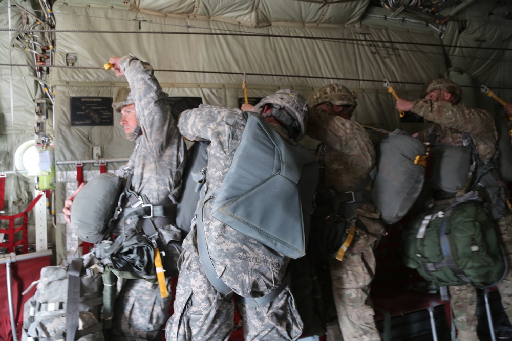 Tarantula Team airborne jump Fort Irwin