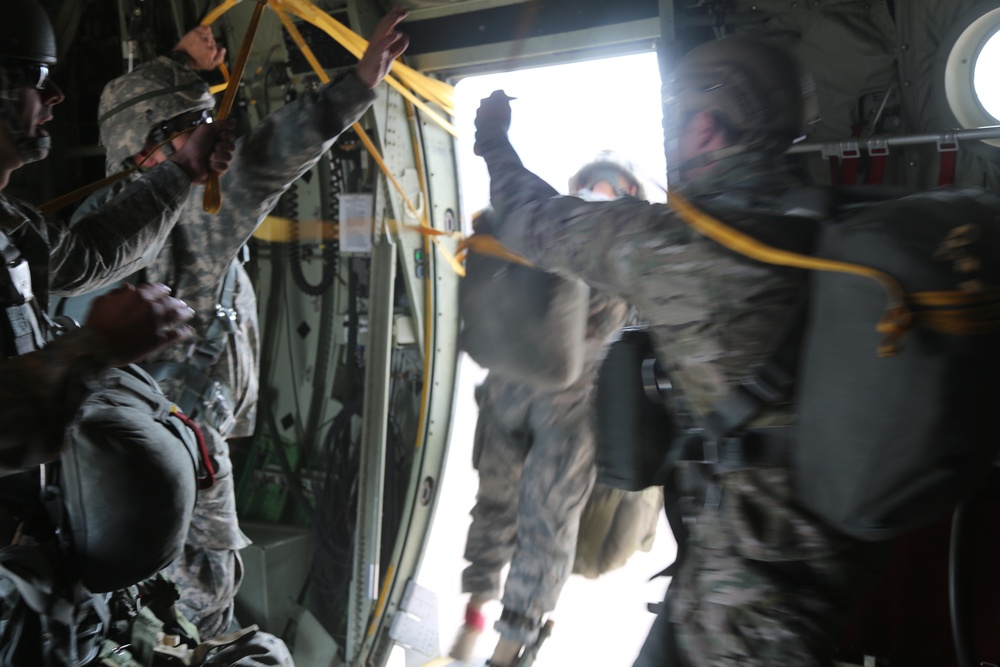 Tarantula Team airborne jump Fort Irwin