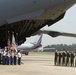 Secretary of defense participates in repatriation ceremony