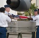 Secretary of defense participates in repatriation ceremony