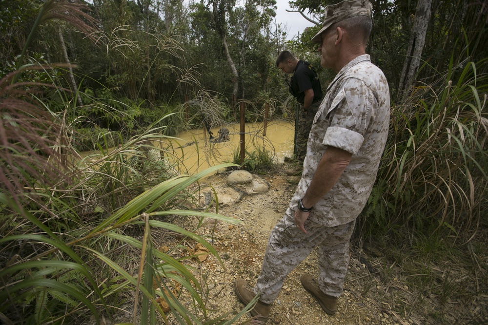 Maj. Gen. Lukeman visits Camp Gonsalves