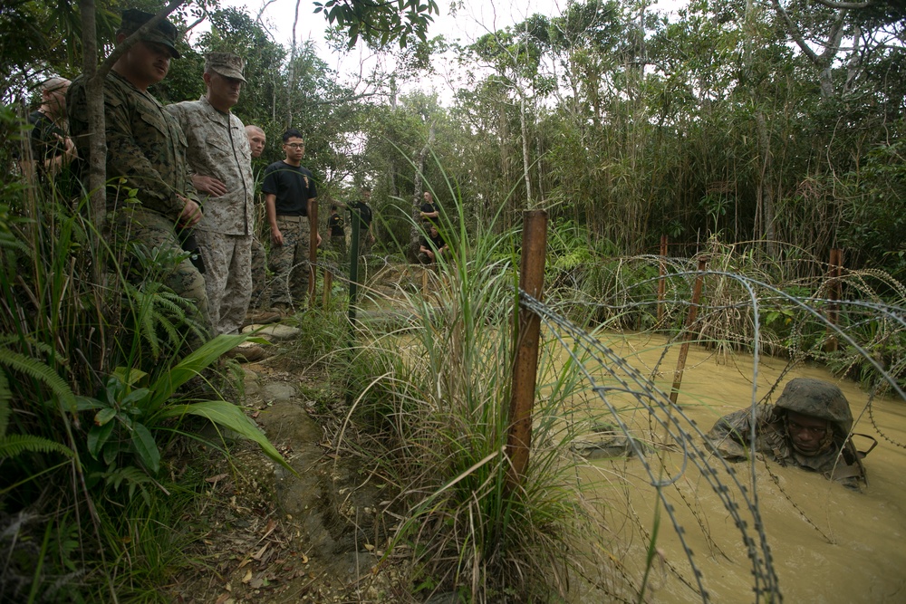 Maj. Gen. Lukeman visits Camp Gonsalves