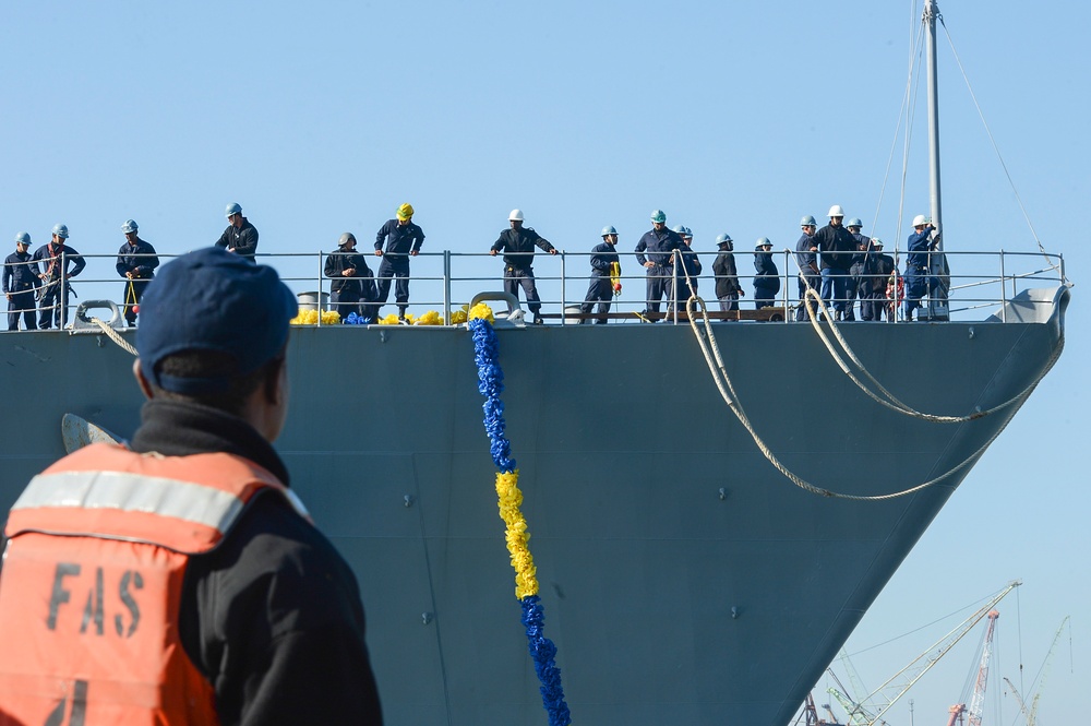 USS Germantown action