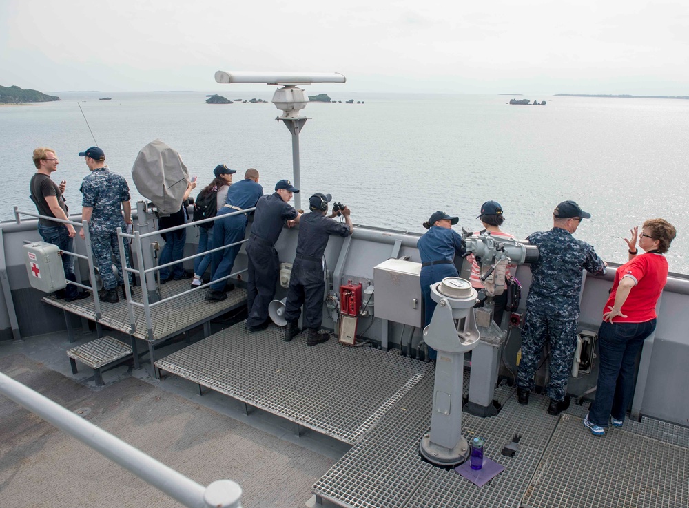 USS Germantown operations