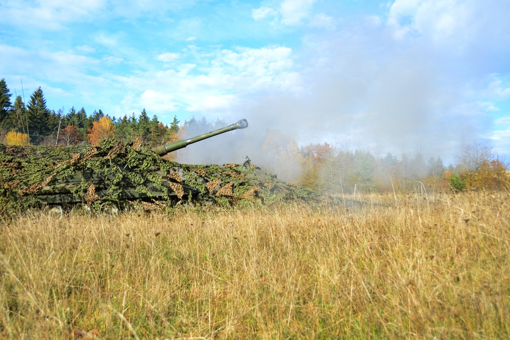 British soldiers live fire at Graf