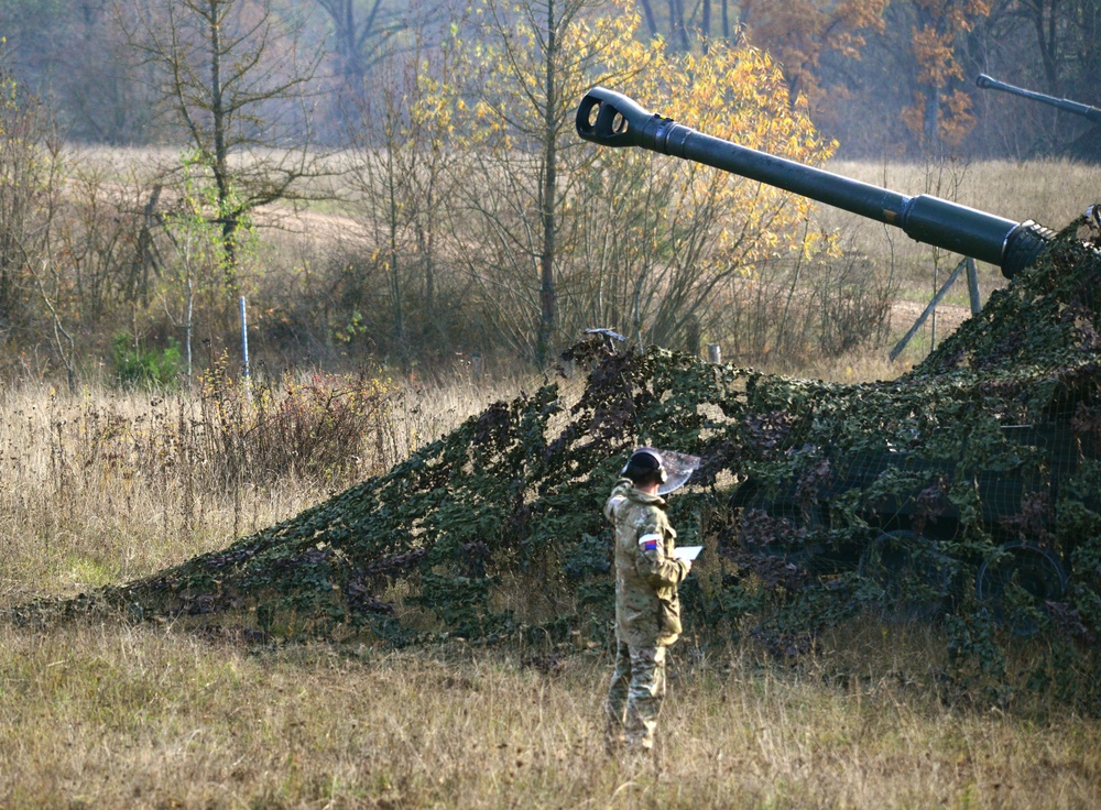 British soldiers live fire at Graf