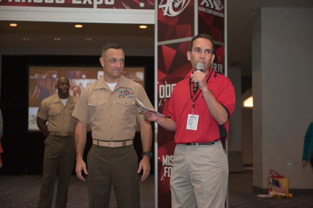 Opening Ceremony of the 40th Annual Marine Corps Marathon Health and Fitness Expo