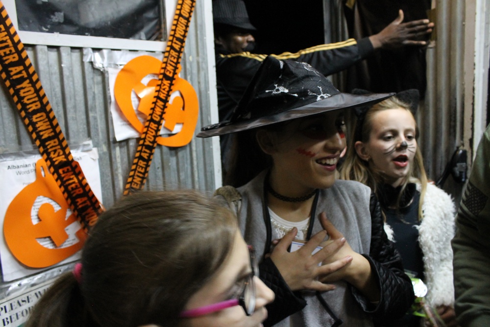 Camp Bondsteel hosts Halloween for Kosovo neighbors