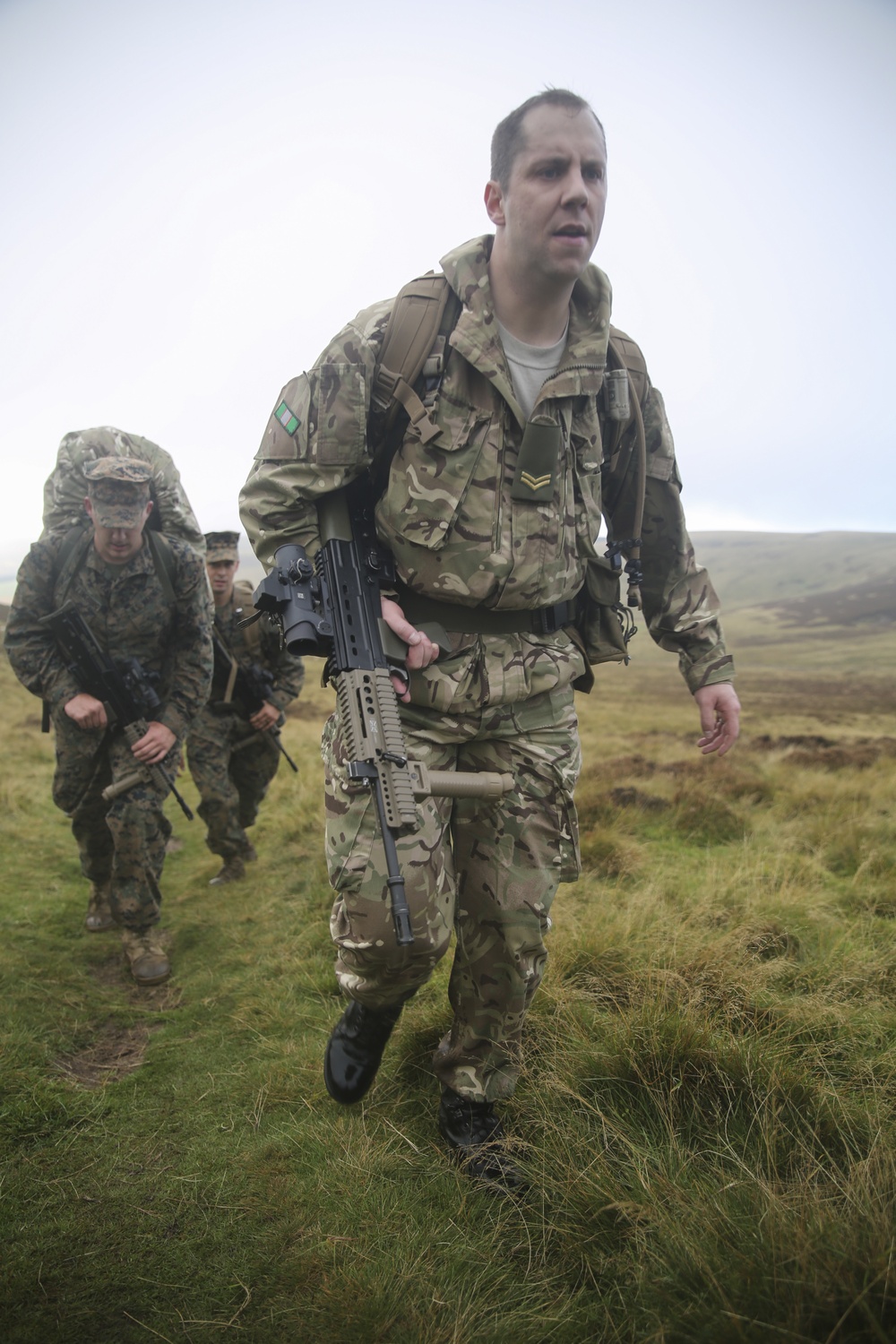 U.S. Marines, British Army team up for military skills exercise