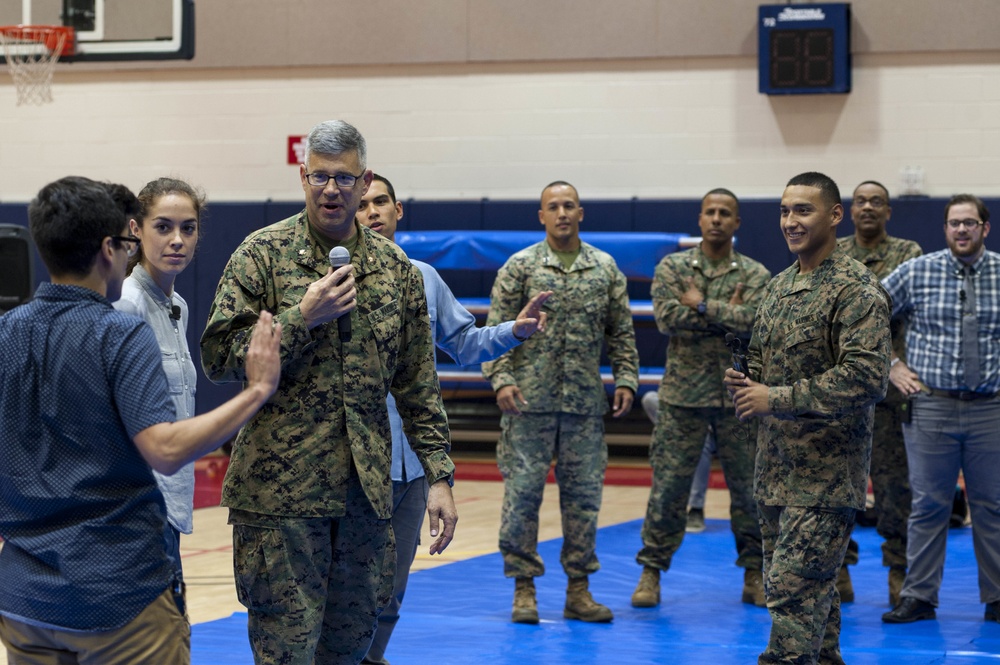 Pure Praxis group performs SAPR training at the Camp H.M. Smith Fitness Center in Hawaii