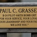 Former 2nd Lt. Paul C. Grassey