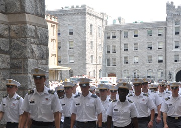 New digs: Rock excavation completed on new cadet barracks