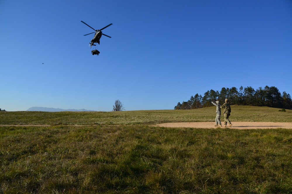 Sling load operation, Lipizzaner II exercise