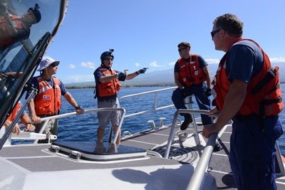 Coast Guard Station Maui conducts whale disentanglement training