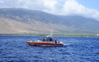 Coast Guard Station Maui conducts whale disentanglement training