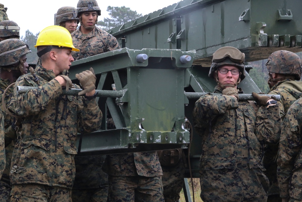 Week 2: Marines take Bridge Master’s Course to field