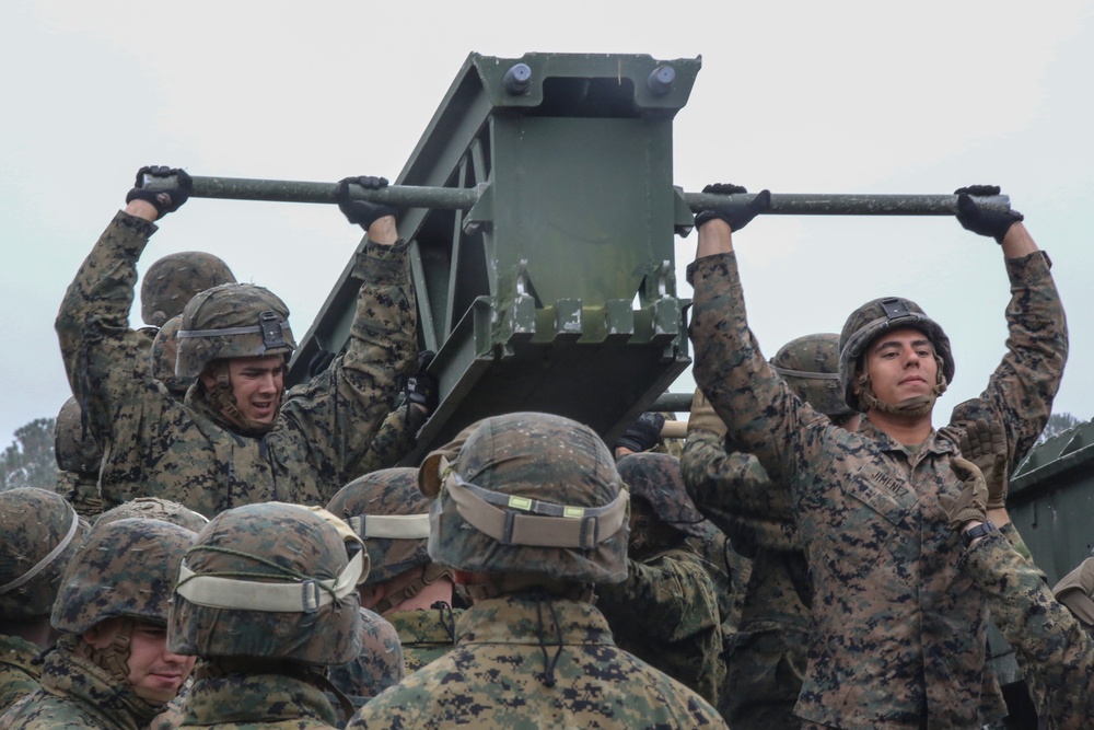 Week 2: Marines take Bridge Master’s Course to field