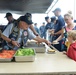 USS Texas family barbecue