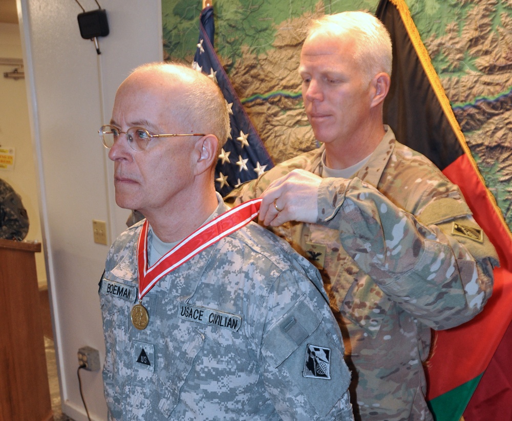USACE TAA engineer awarded de Fleury Medal
