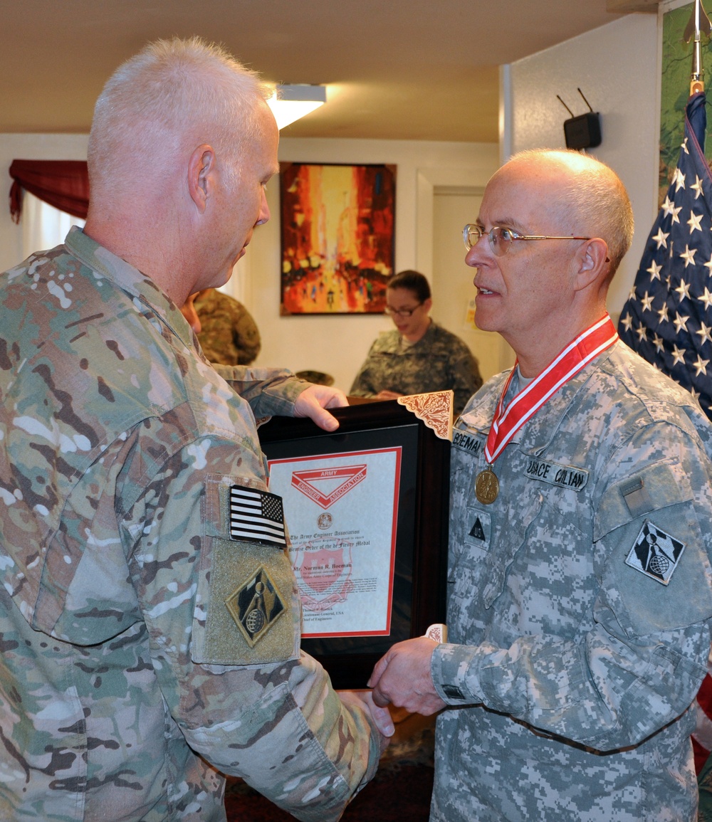 USACE TAA engineer awarded de Fleury Medal