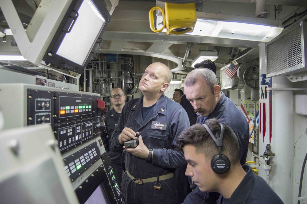 USS Normandy (CG 60) deployment