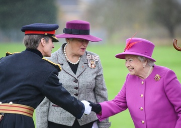 Her Majesty The Queen visits HQ ARRC