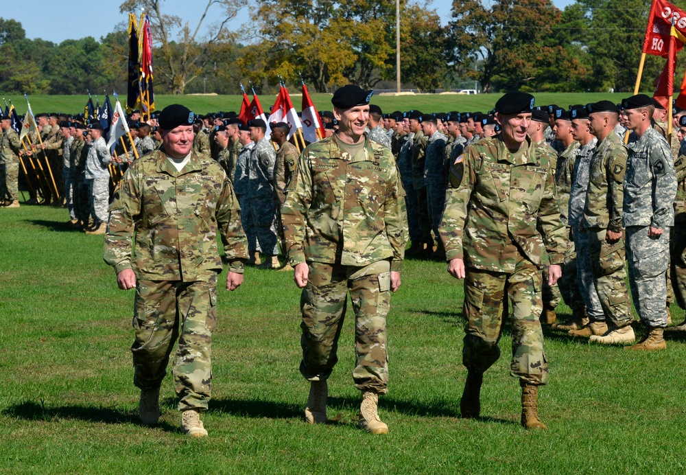 1st Brigade Combat Team 'Bastogne' change of command ceremony