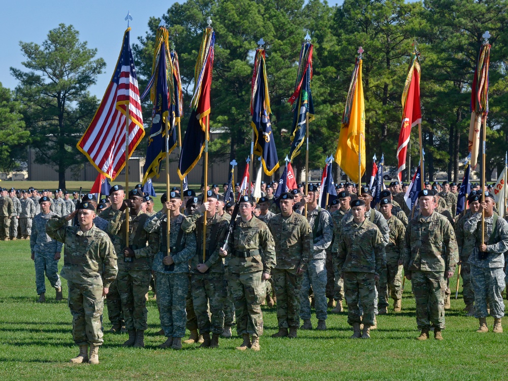 1st Brigade Combat Team 'Bastogne' change of command ceremony