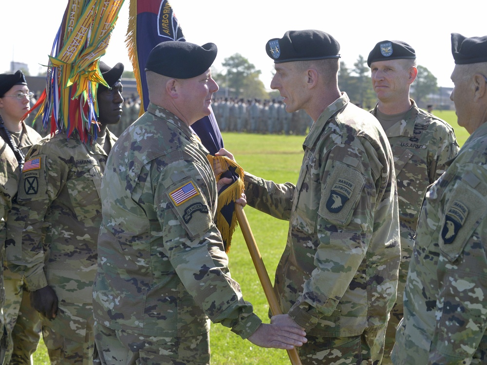 1st Brigade Combat Team 'Bastogne' change of command ceremony