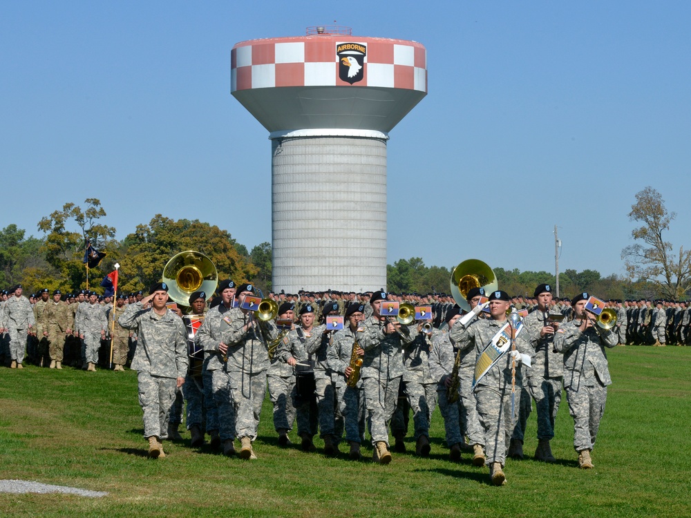 1st Brigade Combat Team 'Bastogne' change of command ceremony