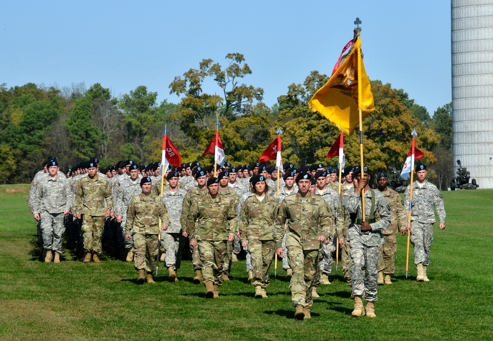 1st Brigade Combat Team 'Bastogne' change of command ceremony