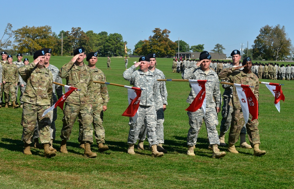 1st Brigade Combat Team 'Bastogne' change of command ceremony