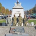 Brig. Gen. Stephen E. Farmen visits at Caserma Ederle in Vicenza, Italy