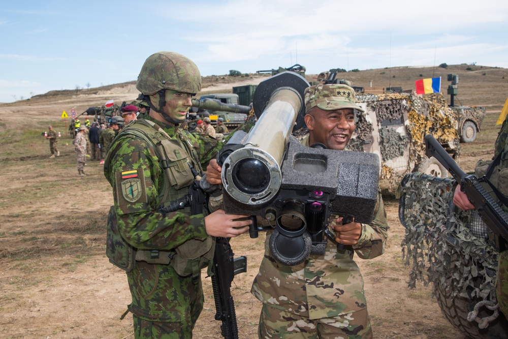 Trident Juncture 2015 Joint Land Force Heavy Military Demonstration