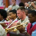 2nd MAW Band performs at the Bermuda Tattoo, visits local school