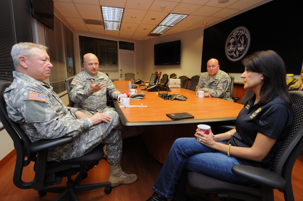 South Carolina flood response visit