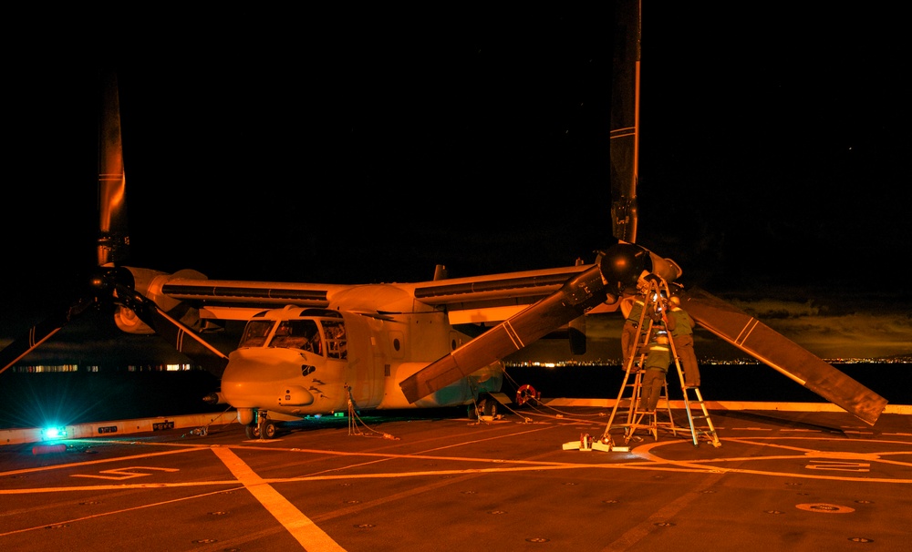 USS New Orleans operations