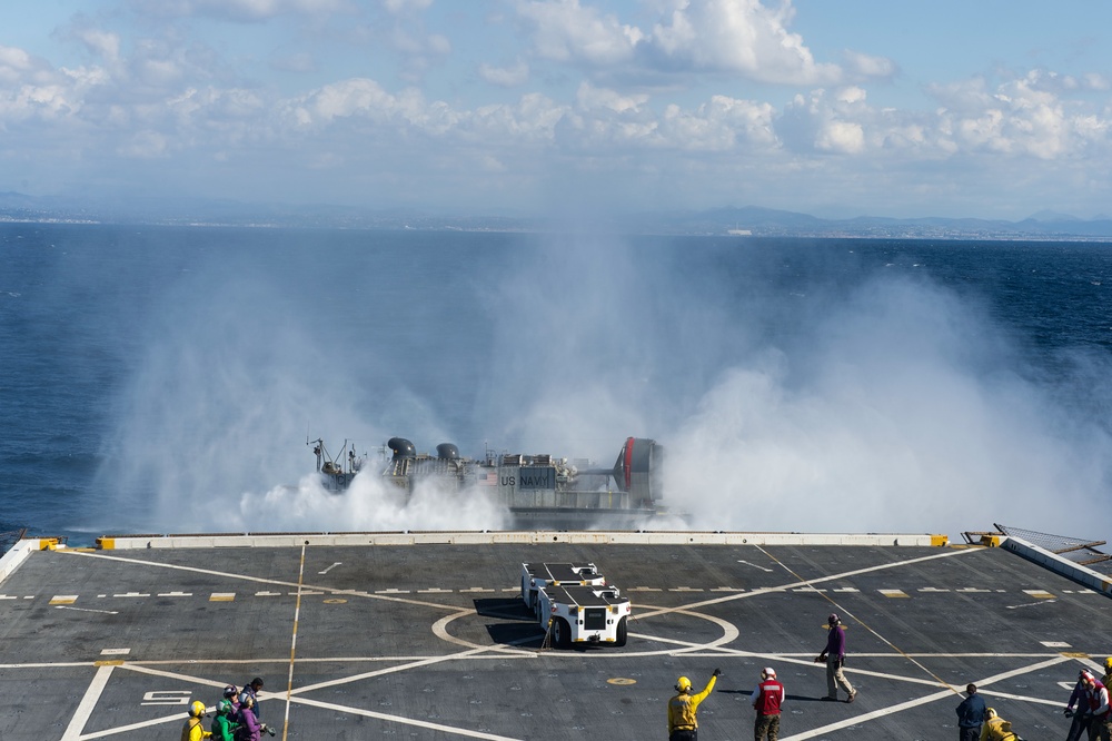 USS New Orleans operations