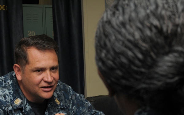 USS Abraham Lincoln Blue Jacket, Sailor and Senior Sailor of the Quarter luncheon