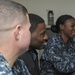 USS Abraham Lincoln Blue Jacket, Sailor and Senior Sailor of the Quarter luncheon