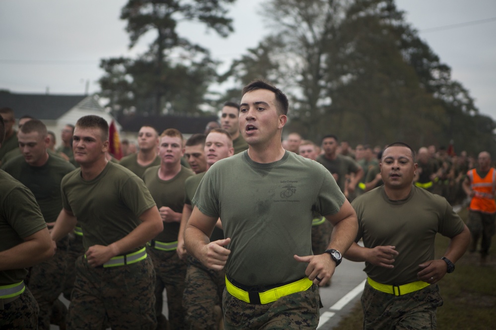 Marines with SOI-East Celebrate the 240th Marine Corps Birthday