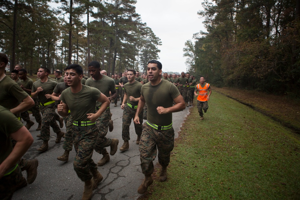 Marines with SOI-East Celebrate the 240th Marine Corps Birthday